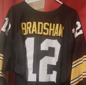 Mitchell and Ness Bradshaw throwback jersey 1976 Steelers